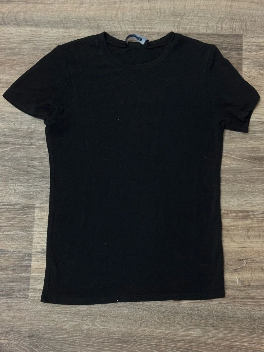 ReformationโBlack Stretch Baby Tee Shirt Womenโs Small